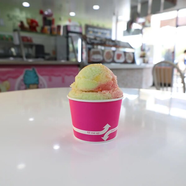 Cotton Candy - algodón de azúcar at La Michoacana de San Juan
